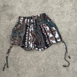 Size 4 pattern shorts from Costa Rica